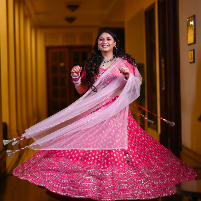 Bride dancing candid by Wedding Reels