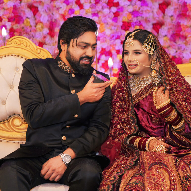 Muslim Wedding Couple by Wedding Reels